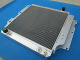 GPI aluminum radiator & FAN For 1987-2006 Jeep Wrangler YJ/TJ/LJ  RHD AT/ MT  1988  89 90  91  92 93 94 95 96  97 98 99 00 01 02 03 04 05 06 2007