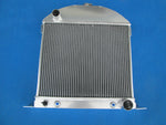 GPI 3 ROW Radiator +FAN for 28-31 ford model A chevy engine 1928 1929 1930 1930 1931