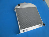 GPI 3 ROW Radiator +FAN for 28-31 ford model A chevy engine 1928 1929 1930 1930 1931