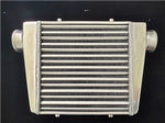 Universal 18*13.2*3.3" FMIC Front Mount Aluminum Intercooler& fan Tube&Fin Turbo