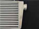 Universal 18*13.2*3.3" FMIC Front Mount Aluminum Intercooler& fan Tube&Fin Turbo