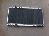 GPI ALUMINUM RADIATOR +FAN for MITSUBISHI FTO 1994-2000 Manual 1994 1995 1996 1997 1998 1999 2000