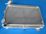 GPI 56mm 3 core aluminum radiator +10''fan FOR 1979-1985 MAZDA RX7 RX-7 SA/FB S1/S2/S3,79-85 1979 1980 1981 1982 1983 1984 1985