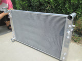 GPI 52MM Aluminum Radiator  & fan for 1997-2002 Holden Commodore VT VX 3.8L V6 Petrol AT/MT 1997 1998 1999 2000 2001 2002