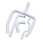 GPI silicone Y HOSE for  KAWASAKI KXF250 KX250F 2009 2010 2011 2012 2014 2013  KXF 250 2009 2010 2011