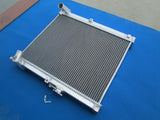 GPI Aluminium Radiator+16''fan FOR 1986-1988 Mazda RX7 FC3S S4 1986 1987 1988 Manual MT