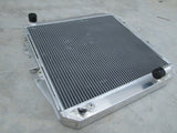 GPI 62MM aluminum radiator+fan for 1988-1998 toyota HILUX LN106 LN111 Diesel AT/MT1988 1989 1990 1991 1992 1993 1994 1995 1996 1997 1998