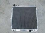 GPI 62MM aluminum radiator+fan for 1988-1998 toyota HILUX LN106 LN111 Diesel AT/MT1988 1989 1990 1991 1992 1993 1994 1995 1996 1997 1998