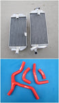 GPI aluminum alloy radiator & silicone hose FOR Honda CRF450R CRF 450 R 2013 2014