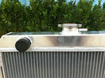 GPI 3 ROW aluminum radiator  +Fan for Nissan Datsun STANZA 510 610 710 720 L20B manual  1975-1979  1975 1976 1977 1978 1979