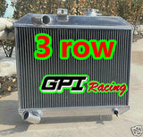 GPI ALUMINUM RADIATOR for 1941-1952 JEEP Willys  1941 1942 1943 1944 1945 1946 1947 1948 1949 1950 1951 1952