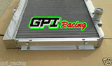 GPI 3 ROW Aluminum RADIATOR FOR 1967-1970 Ford Mustang / Mercury Cougar/XR7 /Torino 1967 1968 1969 1970