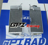 GPI L&R aluminum radiator FOR Honda CR125 CR125R CR 125 R 1985 1986 2-stroke