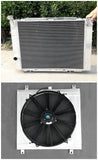 GPI Aluminum Radiator +shroud + fan for 1979-1986 Holden Commodore VB VC VH VK V8  MT 1979 1980 1981 1982 1983 1984 1985 1986