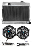 GPI 3 ROW aluminum alloy radiator& TWO FANS for Datsun 1600 Manual 1968 1969 1970 1971 1972