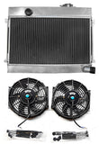 GPI 3 ROW aluminum alloy radiator& TWO FANS for Datsun 1600 Manual 1968 1969 1970 1971 1972