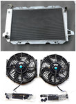 GPI Aluminum Radiator & FANS for 1983-1997 Ford F100 F150 F250 F350 Bronco V8 1984 1985 1986 1987 1988 1989 1990 1991 1992 1993 1994 1995 1996