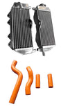 GPI Aluminum Radiator +hose for 2002-2022 Yamaha YZ250 2-stroke yz 250 YZ250X YZ250G 2003 2004 2005 2006 2007 2008 2009 2010 2011 2012 2013 2014 2015 2016 2017 2018 2019 2020 2021