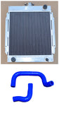 GPI 3 row aluminum radiator & HOSE FOR datsun 1200 manual 1970 1971 1972 1973 1974 1975 1976