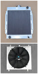 GPI 3CORE race aluminum radiator + SHROUD+FAN for datsun 1200 manual 1970-1976 1970 1971 1972 1973 1974 1975 1976