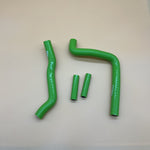 GPI GREEN silicone radiator hose kit  FOR 2004-2007 KAWASAKI KX 250 KX250 2004 2005 2006 2007