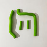 GPI GREEN silicone radiator hose kit  FOR 2004-2007 KAWASAKI KX 250 KX250 2004 2005 2006 2007