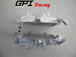 GPI Radiator + hose FOR Honda Transalp 600 XL600 XL  XRV650 Africa Twin 1988-1990 1988 1989 1990