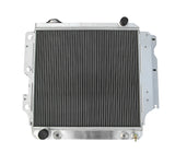 GPI aluminum radiator & FAN For 1987-2006 Jeep Wrangler YJ/TJ/LJ  RHD AT/ MT  1988  89 90  91  92 93 94 95 96  97 98 99 00 01 02 03 04 05 06 2007