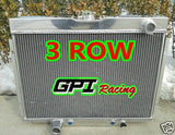 GPI 3 ROW Aluminum RADIATOR FOR 1967-1970 Ford Mustang / Mercury Cougar/XR7 /Torino 1967 1968 1969 1970