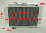 GPI 3ROW Aluminum RADIATOR +fan for Holden Kingwood Torana HG HQ HJ HX HZ V8 253 308