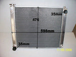 GPI GPI 56mm 3 rows aluminum radiator for 1990-1996  Nissan 300ZX Z32 3.0 TURBO 1990 1991 1992 1993 1994 1995 1996 manual