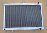 GPI 52MM aluminum RADIATOR &fans FOR NISSAN SKYLINE S13 CA18 R32 RB20