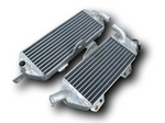 GPI L&R aluminum/alloy radiator FOR 1988-1989 Kawasaki KX250 2-stroke  1988 1989