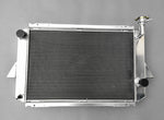 Aluminum Radiator & FAN for 1980-1987 Nissan Patrol 4.0L MQ Petrol  MT 1981 1982 1983 1984 1985 1986