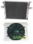 NEW Aluminum radiator & shroud & fan FOR 1999-2005 JEEP GRAND CHEROKEE WJ WG 4.7 V8  1999 2000 2001 2002 2003 2004 2005