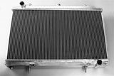 GPI 3ROW Aluminum Alloy Radiator &fans For Nissan Silvia S14 S15 SR20DET 240SX 200SX  1993 1994 1995 1996 1997 1998 1999 2000 2001 2002 2003