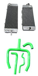 Aluminum Radiator & HOSE FOR KAWASAKI KXF250 KX250F 2011 2012 2013 2014 2015 2016