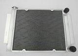 GPI 3core Aluminum Radiator &fan for Mazda RX2 RX3 RX4 RX5 RX7   without Heater pipe MT