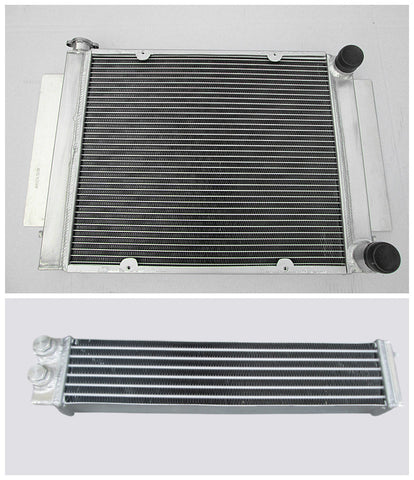 GPI Aluminum Radiator + Oil cooler for Mazda RX2 RX3 RX4 RX5 RX7 without heater pipe