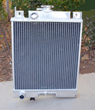 GPI Aluminum Radiator & fan FOR 1989-1994 SUZUKI SWIFT GTI 1.0 1.3 1.6  Manual MT  1989 1990 1991 1992 1993 1994