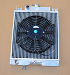 GPI Aluminum Radiator & fan FOR 1989-1994 SUZUKI SWIFT GTI 1.0 1.3 1.6  Manual MT  1989 1990 1991 1992 1993 1994