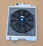 GPI Aluminum Radiator & fan FOR 1989-1994 SUZUKI SWIFT GTI 1.0 1.3 1.6  Manual MT  1989 1990 1991 1992 1993 1994