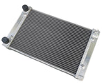 GPI Aluminum Alloy Radiator & Shroud & fans For 1986-1992 VW GOLF GTI MK2 16V  1986 1987 1988 1989 1990 1991 1992