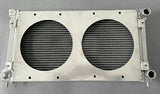 GPI Aluminum Radiator & Shroud & fans for VW GOLF GTI/JETTA GLI/Scirocco/Rabbit/Cabriolet 8V/16V 1980-1992 1980 1981 1982 1983 1984 1985 1986 1987 1988 1989 1990 1991 1992