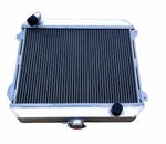 GPI 3 ROW aluminum radiator  +Fan for Nissan Datsun STANZA 510 610 710 720 L20B manual  1975-1979  1975 1976 1977 1978 1979