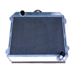 GPI 3 ROW aluminum radiator  +Fan for Nissan Datsun STANZA 510 610 710 720 L20B manual  1975-1979  1975 1976 1977 1978 1979