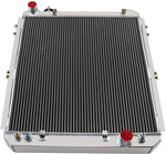 GPI Aluminum Radiator + shroud+fan fit 1993-1996 Toyota Hilux surf KZN130 1KZ-TE 3.0 TD   KZN 130 1993 1994 1995 1996 1997