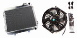 GPI Aluminum Radiator & fan FOR  1979-1983 TOYOTA Corolla AE71 AE72 FA/32/AT 80  1979 1980 1981 1982 1983