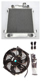 3 Row Aluminum Radiator +fan For Ford Model A W / Flathead Engine V8 1928-1929