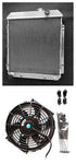 62MM Aluminum Radiator & fan FOR 1954-1956  Buick Special/ Roadmaster /Century/Super 1954 1955 1956